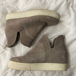 Steve Madden high top wedge sneakers